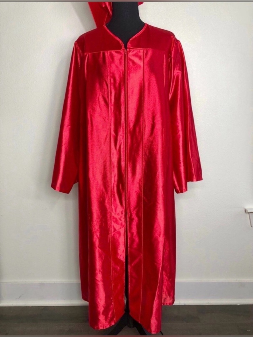 Graduation Red Cap and Gown Set - Unisex  S/M